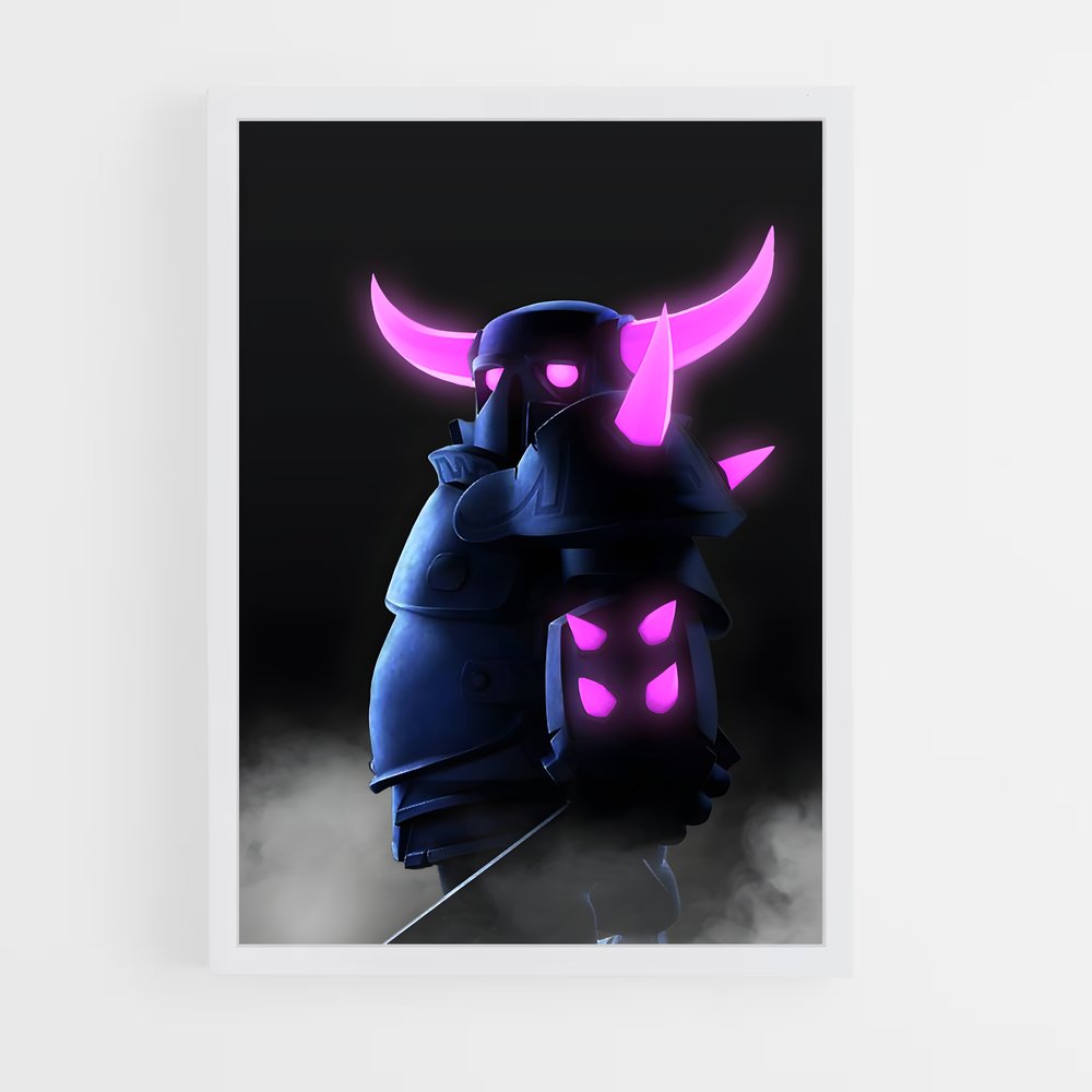 Poster Chevalier Obscur – affiche Clash of clans (vue 3)